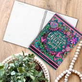 Ik kan alles doen bijbelvers  bloemen planner