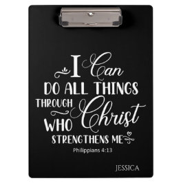 Ik kan alles doen Christelijk Bijbel Klembord