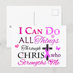 IK KAN ALLES DOEN DOOR CHRIST BRIEFKAART