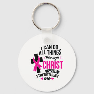 Ik kan alles doen door Christus Borstkanker A Sleutelhanger