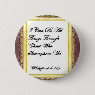 Ik kan alles doen door Christus Button