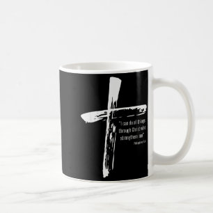 Ik kan alles doen door Christus die mij sterkt Koffiemok