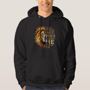 Ik kan alles doen door Christus die mij versterkt Hoodie