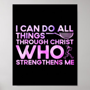 Ik kan alles doen door Christus die sterft Poster