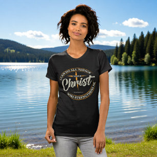 Ik kan alles doen door Christus Filippenzen 4:1 T-shirt