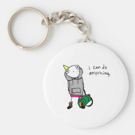 Ik kan alles doen. sleutelhanger