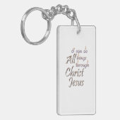 Ik kan alles doen sleutelhanger (Voorkant Links)