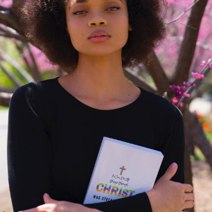 Ik kan alles doen via Christus die versterkt Notitieboek