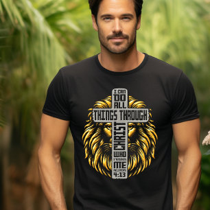 Ik kan alles doen via Christus T-shirt