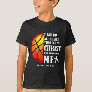 Ik kan alles doen via de Christelijke basis van Ch T-shirt