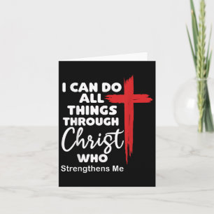 Ik kan alles doen via Jezus Christelijk Kaart