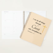 Ik kan alles door Christus Planner (Display)