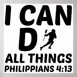 IK KAN ALLES LACROSSE DOEN POSTER