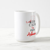 Ik kan Calm niet houden, ik kom uit Arkansas Koffiemok (Voorkant rechts)