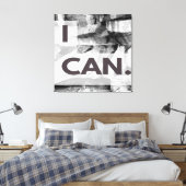 Ik kan canvas afdruk (Insitu (Slaapkamer))