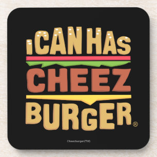 Ik kan Cheezburger Logo hebben Drankjes Onderzetter
