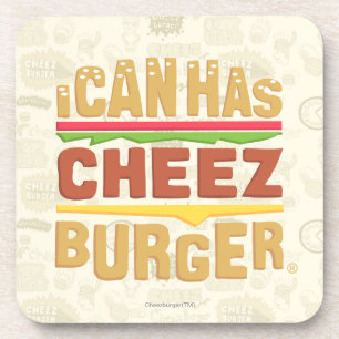 Ik kan Cheezburger Logo hebben Drankjes Onderzetter