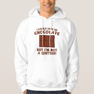 Ik kan Chocolade opgeven Hoodie