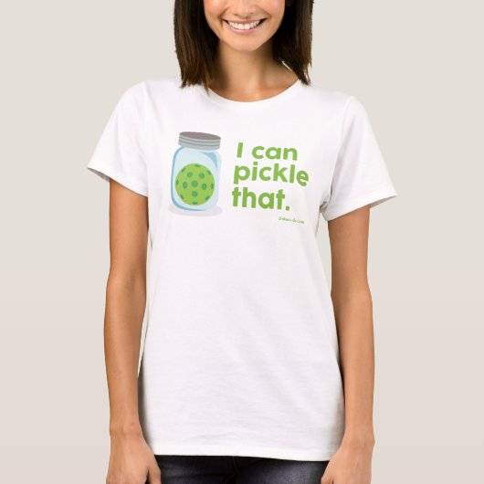 "Ik kan dat bestellen" Pickleball Tanktop (Voorkant)