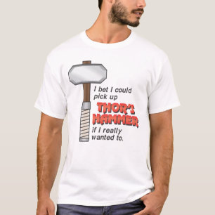 Ik kan de hamer van Thor oppakken T-shirt