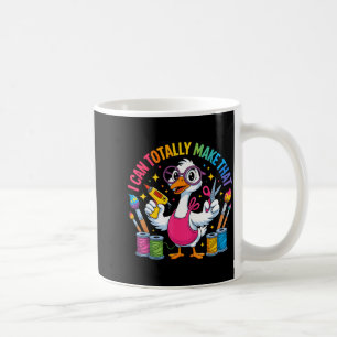 Ik kan die grappige ambachtelijke gans helemaal ma koffiemok