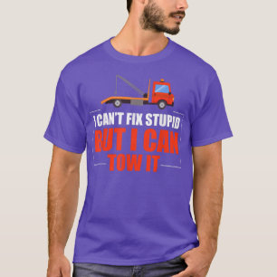 Ik kan dom niet repareren, maar ik kan het wel weg t-shirt