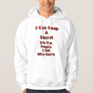 Ik Kan Een Geheim Bewaren Hoodie