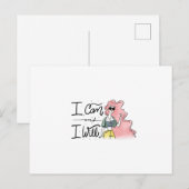 Ik kan en ik zal briefkaart (Voorkant / Achterkant)