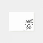 Ik kan en ik zal post-it® notes (Voorkant)
