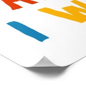 Ik kan en ik zal poster (Hoek)