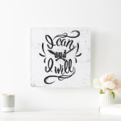 Ik kan en ik zal vierkante klok (Huis)