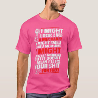 IK KAN ERUIT ZIEN ALS EEN MECHANISCHE JDM T-SHIRT