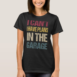 Ik kan geen plannen hebben in het slijpstuk R T-shirt