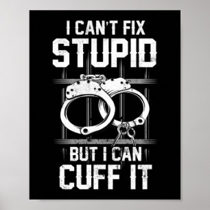 Ik kan geen stoute correctiefunctionaris herstelle poster