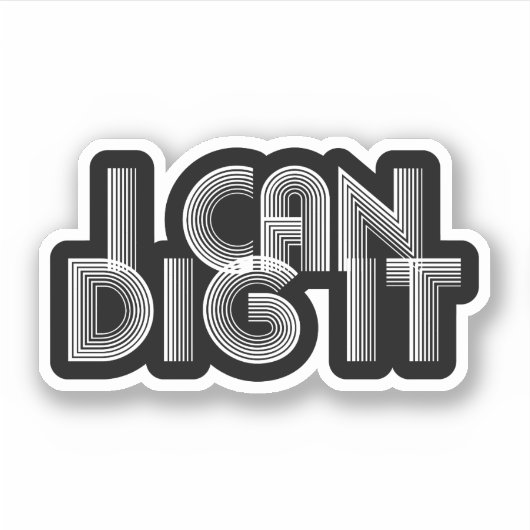 Ik kan hem dig maken sticker (Voorkant)