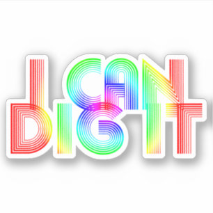 Ik kan hem dig maken sticker