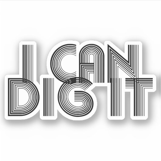 Ik kan hem dig maken sticker (Voorkant)