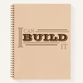 Ik Kan Het Bouwen (Tan) Planner/ Notitieboek