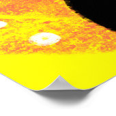 Ik kan het doen door het schilderen van een meisje poster (Hoek)