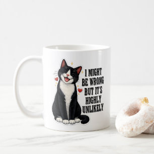 Ik kan het mis hebben, maar het is hoogst onwaarsc koffiemok
