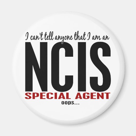 Ik kan het niemand vertellen NCIS agent Magneet (Voorkant)