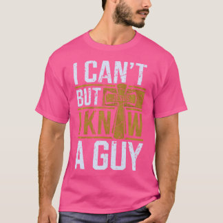 Ik kan het niet, maar ik ken een gozer Funny Chris T-shirt
