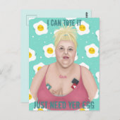 Ik kan het Tassen Briefkaart (Voorkant / Achterkant)
