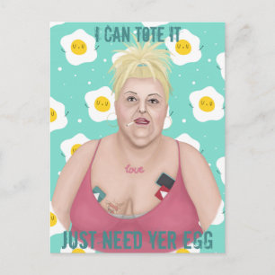 Ik kan het Tassen Briefkaart