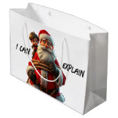 Ik kan het uitleggen, Cartoon Sinterklaas en klein Groot Cadeauzakje (Achterkant Gekanteld)