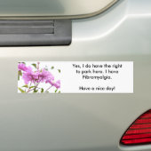 IK KAN hier parkeren met de bumpersticker (Op auto)