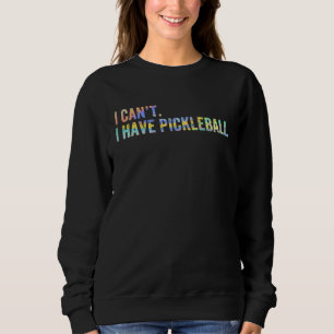 Ik Kan Ik Heb Pickleball Pickleball Coach Speler Trui