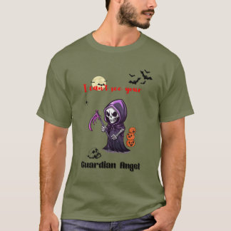 Ik kan je beschermengel niet zien | Halloweenshirt T-shirt