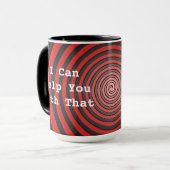 Ik kan je daarbij helpen - ik ben een Hypnosis Pro Mok (Voorkant links)