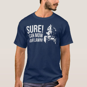 Ik kan je gras wel bewegen. Quad Bike Rider T-shirt